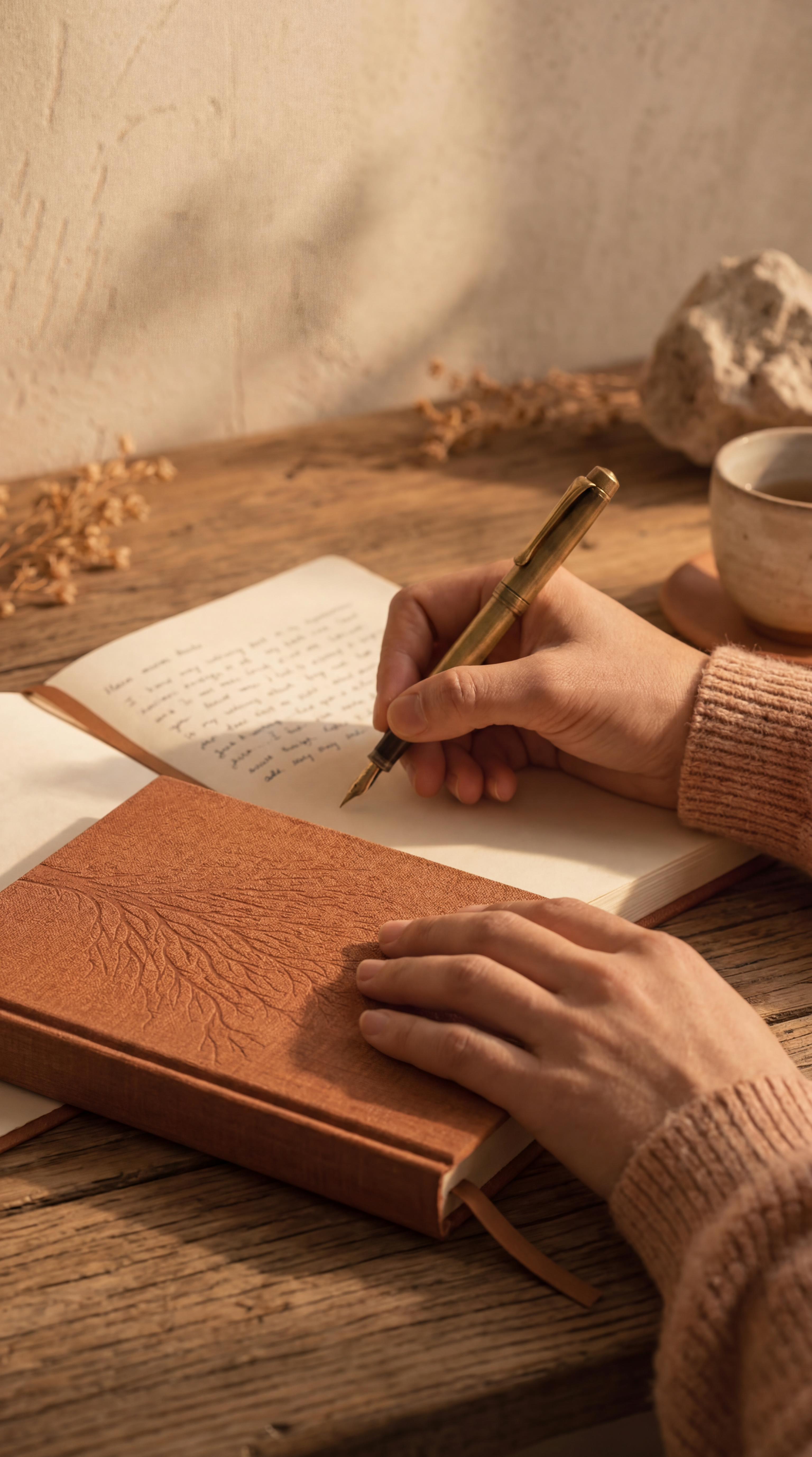 Name Roots Journal with morning tea